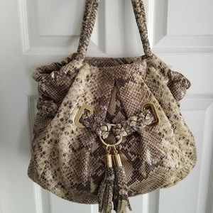 Michael Kors Snake Python Embossed